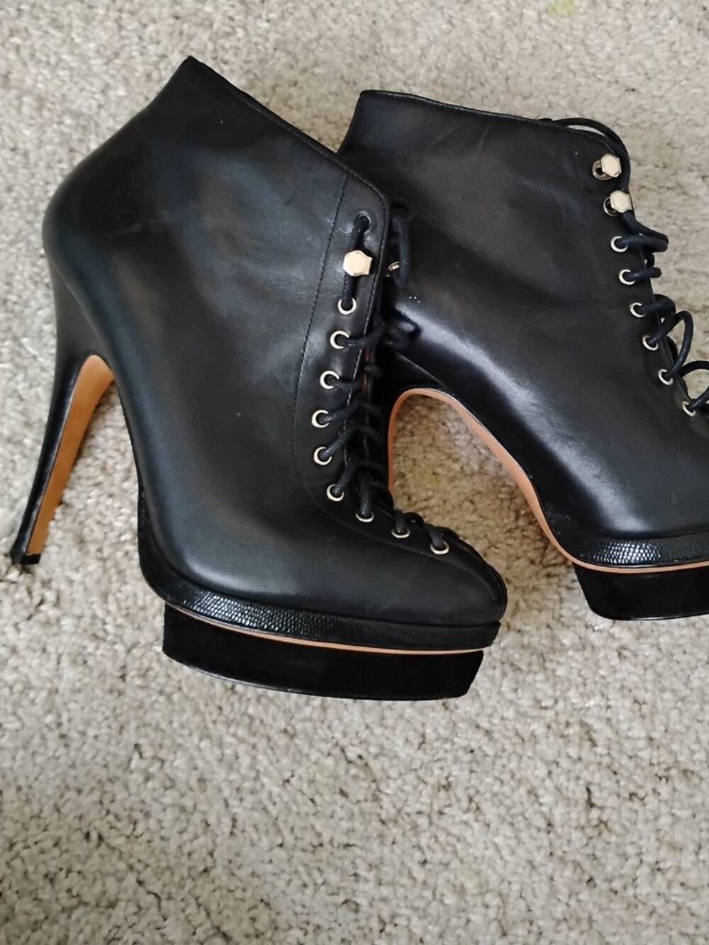 Lace Up Booties